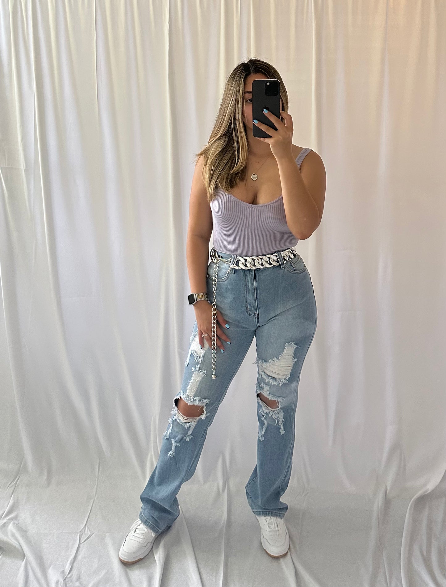 Basic Lavender Tank Top