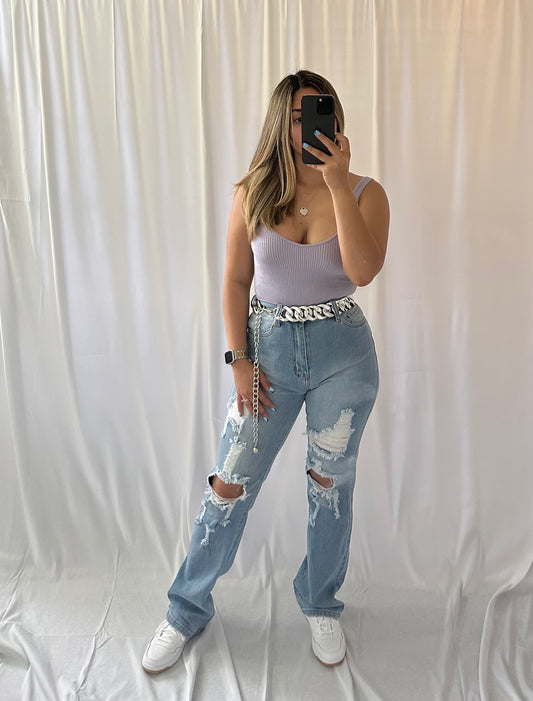 Basic Lavender Tank Top