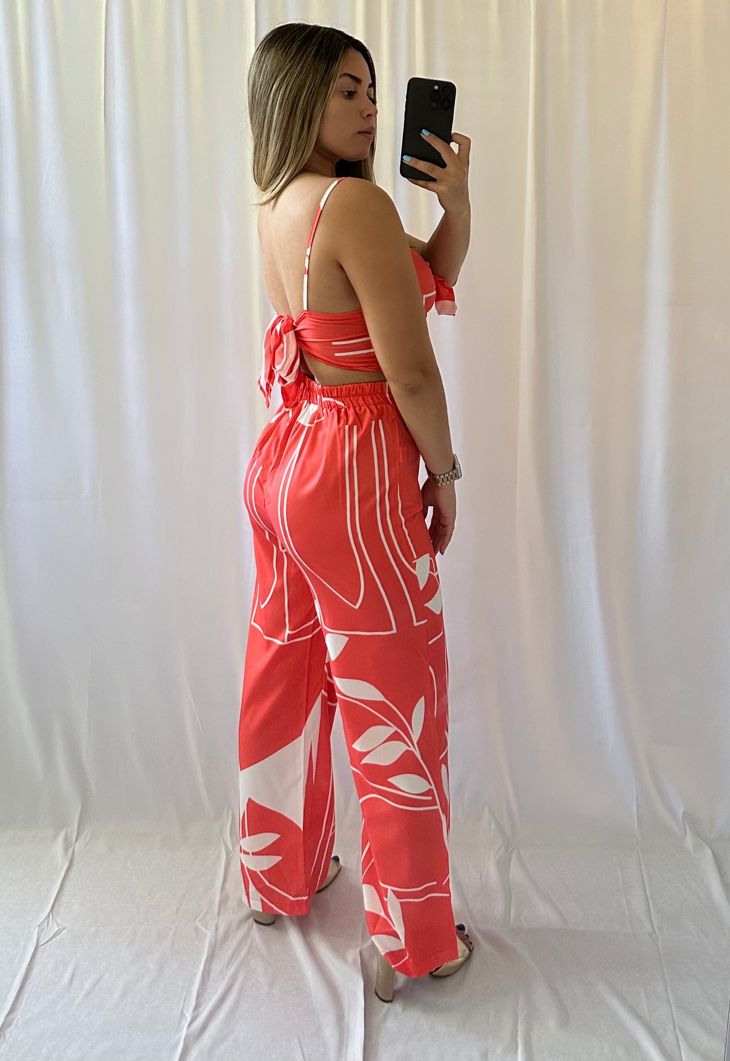 Floral Coral Set